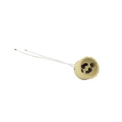 PORTA LAMPADA PORCELANA DICROICA GU10 - Eletro Light