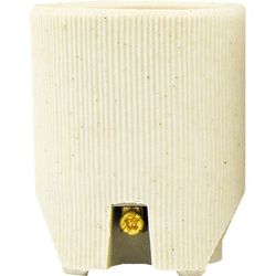 PORTA LAMPADA E-27 BASE FINA PORCELANA - Eletro Light