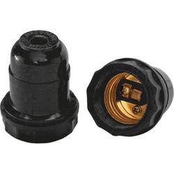PORTA LAMPADA E-27 PARA LUSTRE COM ANEL - Eletro Light
