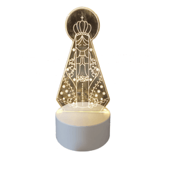  Luminária 3D Aparecida 4W 3000/4000/6000K - Eletro Light