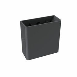 ARANDELA VERSATI LED 4W PRETA 3000K - Eletro Light