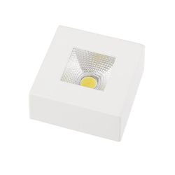 SPOT LED SOBREPOR QUADRADO 5W 6500K BRANCO - Eletro Light