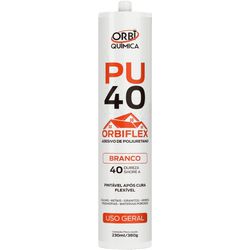 ORBIFLEX USO GERAL - SELANTE PU BRANCO 380G/230ML - Eletro Light
