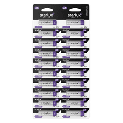 KIT C/ 20 PILHAS ALCALINA AA - Eletro Light
