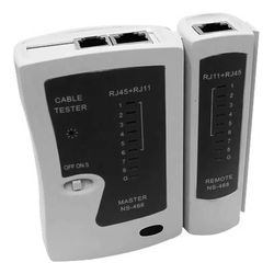 TESTADOR DIGITAL DE CABOS DE REDE RJ45/RJ11 - Eletro Light