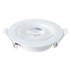 Spot Led de Embutir Redondo 6w - Branco - Eletro Light