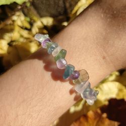Pulseira Fluorita - Intuição e Organização - Loja Elfyn