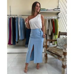 Saia Carolina - Azul - Elisete Ferreira