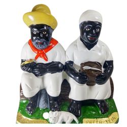 Casal de Preto Velho - 1754 - ELLA ARTESANATOS