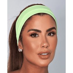 Faixa de Cabelo Verde Pixy - ELLAS FIT