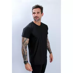 Camiseta Dry Fit Preta for Men - ELLAS FIT