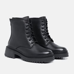 Bota Coturno Feminino Rafaela Preto - Emejota Outlet