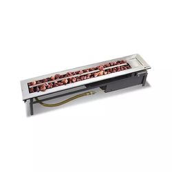 Lareira a Gás Modelo Stile 120cm - Jx Metais - 298... - Empório do Lazer