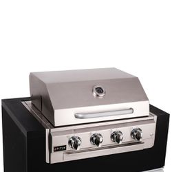 Assador Grill 3 + 1 Queimadores - Com Tampa Linha ... - Empório do Lazer