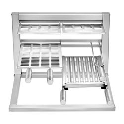 Estrutura Kit Grill Max 80x50x40cm - Escovada - Ai... - Empório do Lazer