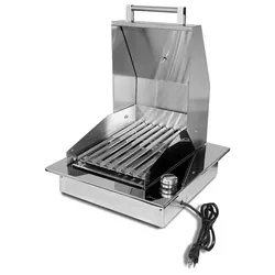 Churrasqueira Elétrica Top Lid 110v Argentina - JX Metais - 8461 - Empório do Lazer