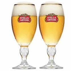 Conjunto 2 Cálices Stella Artois 250ml - GlobImpor... - Empório do Lazer