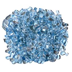 Cristal para Lareira a Gás Azul Calvert - K3 Impor... - Empório do Lazer