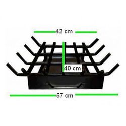 Grelha Para Lareira Média - ELZ - 584 - Empório do Lazer