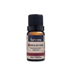 Óleo Essencial De Canela Da China 10ml - Via Aroma - EMPÓRIO COPAÍBA