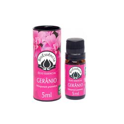 Óleo Essencial De Gerânio 5ml - Bioessência - EMPÓRIO COPAÍBA