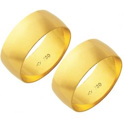 Alianças de casamento e noivado em ouro 18k 750 tr... - EMPORIUM DAS ALIANÇAS