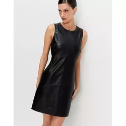 VESTIDO CURTO COURO - Empório Isa