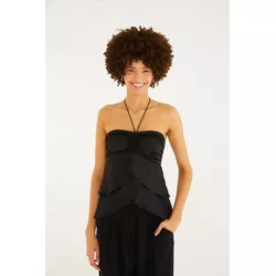 BLUSA BABADOS CETIM - Empório Isa