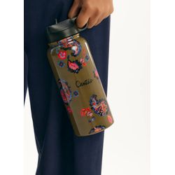 Garrafa térmica estampada paisley acqua - 538162 -... - Empório Isa