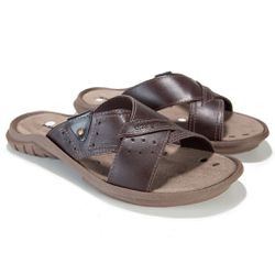 Chinelo Masculino Energiflex Vulcão - Chocolate - ... - Energiflex