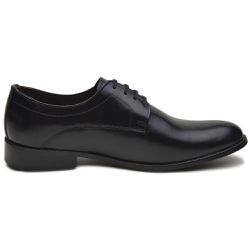 Sapato Social Oxford Sola De Couro - 611-preto - ENURI - Calçados Masculinos