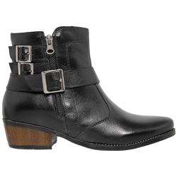 Bota Feminina Confort em Couro Legítimo com Zíper ... - ENURI - Calçados Masculinos