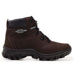 Bota Coturno Adventure Confort em Couro Legítimo P... - ENURI - Calçados Masculinos