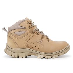 Bota Coturno Adventure Confort Arizona em Couro Le... - ENURI - Calçados Masculinos