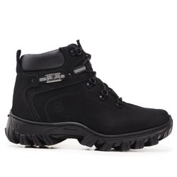 Bota Coturno Adventure Confort em Couro Legítimo P... - ENURI - Calçados Masculinos