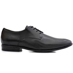 Sapato Masculino Social Inglês Preto - Couro De Ca... - ENURI - Calçados Masculinos