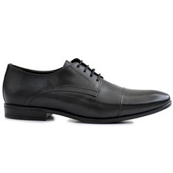 Sapato Masculino Social Inglês Preto - 632 - ENURI - Calçados Masculinos