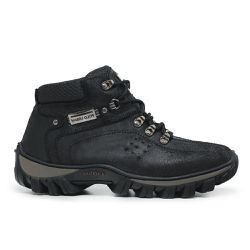 Coturno Adventure Confort em Couro Palmilha Gel - ... - ENURI - Calçados Masculinos