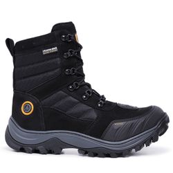 Bota Adventure Militar Confort em Couro Cano Alto ... - ENURI - Calçados Masculinos