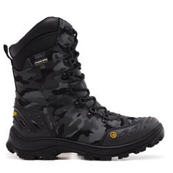 Bota Tática Militar Confort em Couro Palmilha em G... - ENURI - Calçados Masculinos