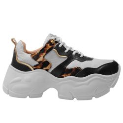 Tênis Chunky Dad Sneaker - Preto e Branco - UB-ASL... - ENURI - Calçados Masculinos