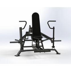 Supino Vertical Convergente - Equipamentos Line Fitness