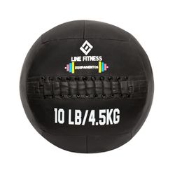 Wall Ball em Couro 10lb/4,5kg - Equipamentos Line Fitness