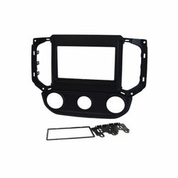 MOLDURA 4020 2DIN GM S10 2019 PRETA AR - 2437 - Escutsom