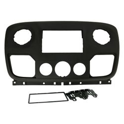 MOLDURA 4091 2DIN RENAULT MASTER PRETO - 2424 - Escutsom