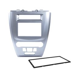 MOLDURA 3212 2DIN FORD NEW FUSION 09/12 PRATA - 23... - Escutsom