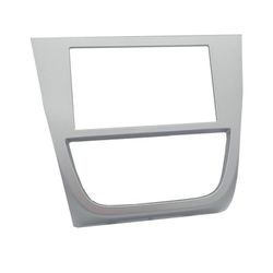 MOLDURA 2295 2DIN DUSTER/SANDEIRO/LOGAN PRATA - 23... - Escutsom