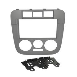 MOLDURA 3205 2DIN VW G4 PRATA - 2360 - Escutsom
