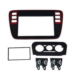 MOLDURA 2372 2DIN VW GOL G5 SAVEIRO VOYAGE PR - 23... - Escutsom