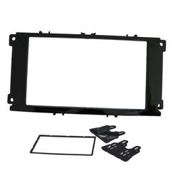 MOLDURA 4065 2DIN FORD FOCUS 09/13 BLACK - 2458 - Escutsom